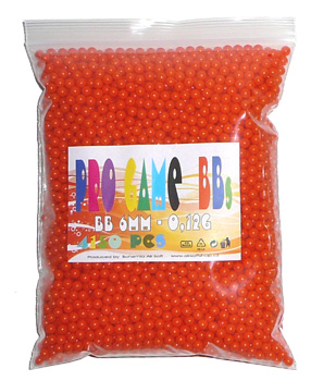 PRO GAME 0,12g 4150ks oranžové PRO GAME 012g 4150ks oranYZov-o